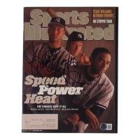 Derek Jeter, Mariano Rivera, & Tino Martinez Signed 1998 Sports Illustrated Magazine (Beckett) at PristineAuction.com