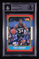 Terry Cummings Signed 1986-87 Fleer #20 RC (BGS) at PristineAuction.com