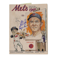 Nolan Ryan Signed 1969 Mets Official Yearbook (PSA) at PristineAuction.com
