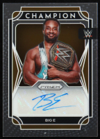 Big E 2022 Panini Prizm WWE Champion Signatures #CSBGE at PristineAuction.com