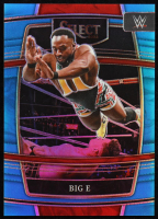 Big E 2022 Select WWE Prizms Light Blue #63 #257/299 at PristineAuction.com