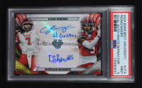 Cam Rising / Dorian Singer 2024 Bowman's Best University Dual Autographs White Refractors #DAUTA #1/5 RC (PSA 9) at PristineAuction.com