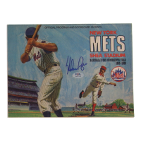 Nolan Ryan Signed 1969 Mets Shea Stadium Game Program Magazine (PSA) at PristineAuction.com