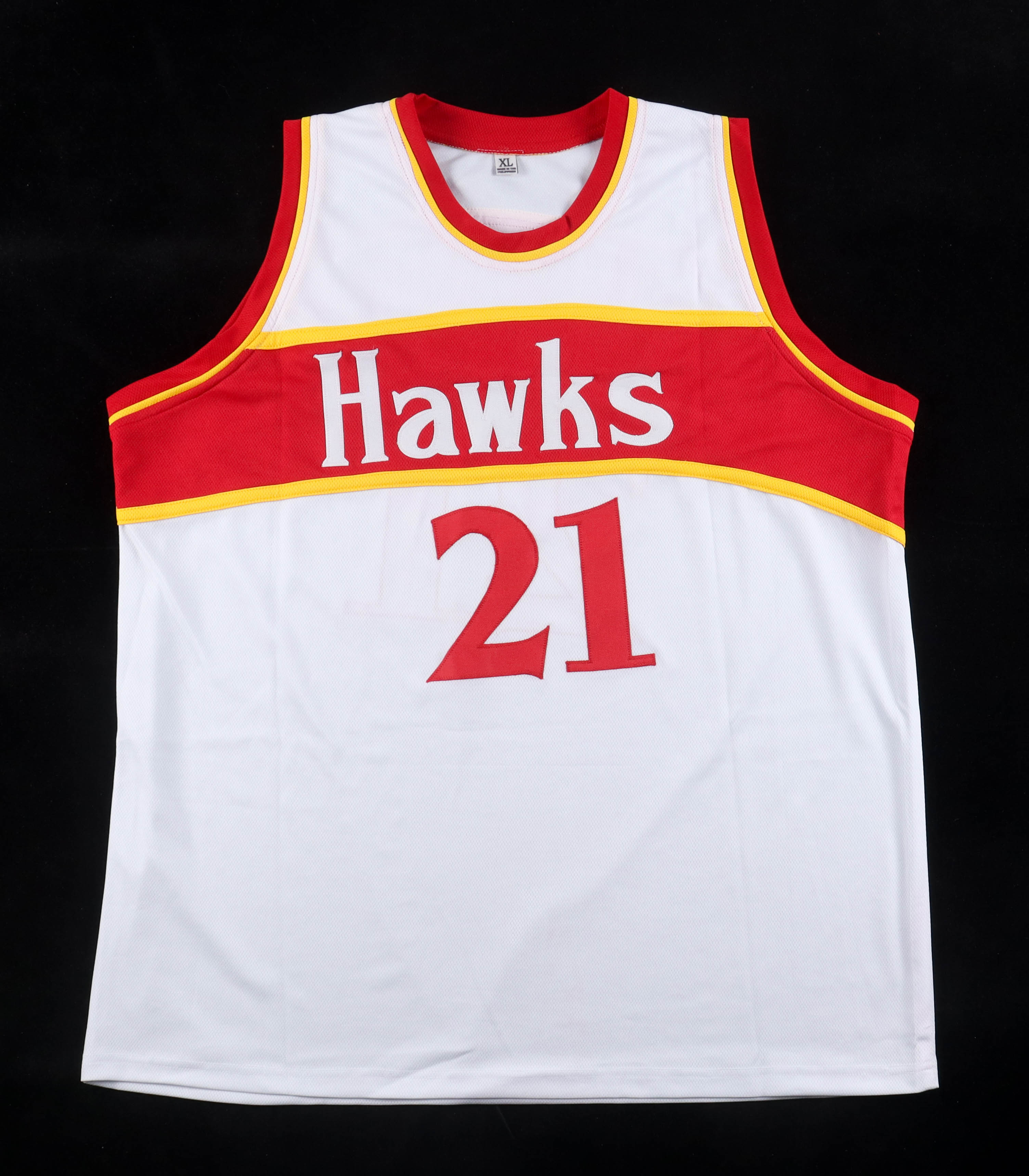 Dominique Wilkins Signed Jersey (JSA) at PristineAuction.com Dominique Wilkins Signed Jersey (JSA) at PristineAuction.com