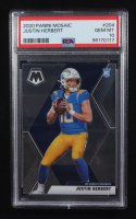 Justin Herbert 2020 Panini Mosaic #204 RC (PSA 10) at PristineAuction.com