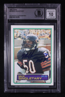 Mike Singletary Signed 1983 Topps #38 RC Inscribed "HOF 98" (BGS | Auto Grade 10) at PristineAuction.com