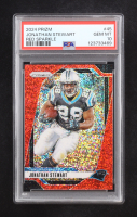Jonathan Stewart 2024 Panini Prizm Red Sparkle #45 (PSA 10) at PristineAuction.com
