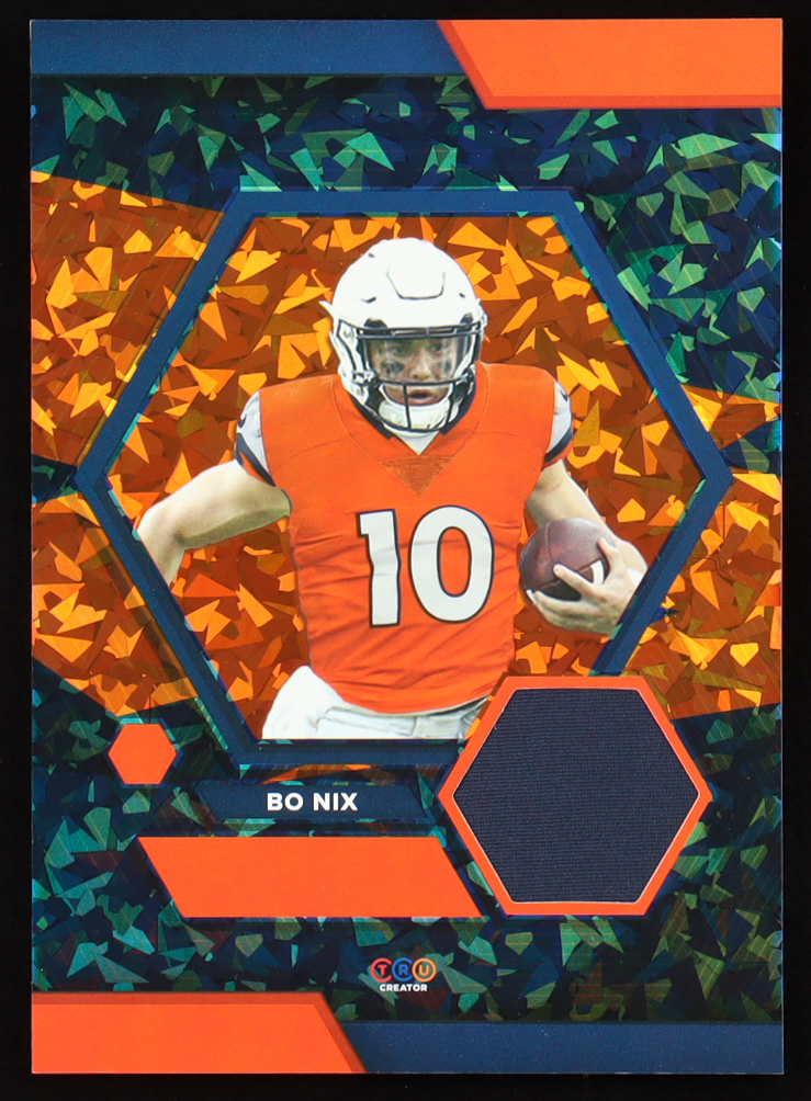 Bo Nix 2024 TruCreator Jumbo Cracked Ice #06 #JCBN RC at PristineAuction.com Bo Nix 2024 TruCreator Jumbo Cracked Ice #06 #JCBN RC at PristineAuction.com