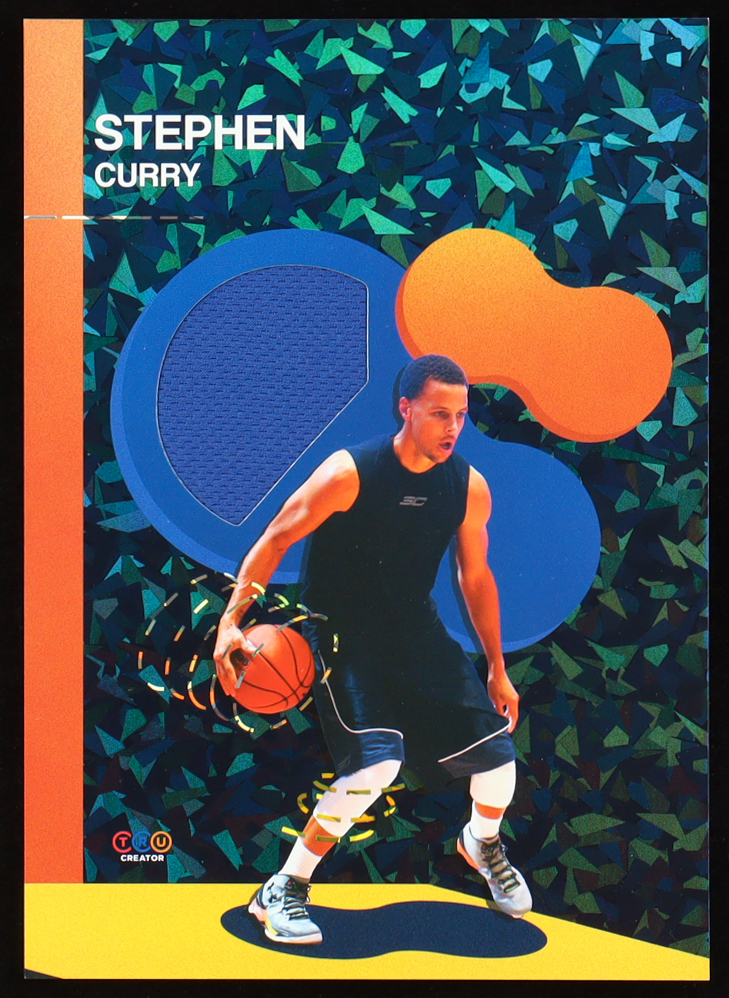 Stephen Curry 2024 TruSport Jumbo Trucreator Cracked Ice #05 #JC-SC JSY at PristineAuction.com Stephen Curry 2024 TruSport Jumbo Trucreator Cracked Ice #05 #JC-SC JSY at PristineAuction.com