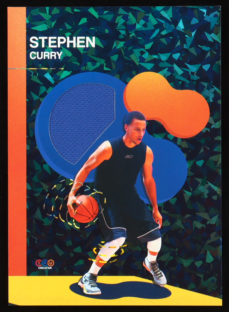 Stephen Curry 2024 TruSport Jumbo Trucreator Cracked Ice #05 #JC-SC JSY at PristineAuction.com Stephen Curry 2024 TruSport Jumbo Trucreator Cracked Ice #05 #JC-SC JSY at PristineAuction.com