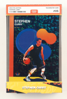 Stephen Curry 2024 TruSport Jumbo Trucreator Cracked Ice #05 #JC-SC JSY at PristineAuction.com