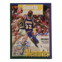 Larry Bird & Magic Johnson Signed 1992 Sports Illustrated Magazine (PSA & Beckett) at PristineAuction.com