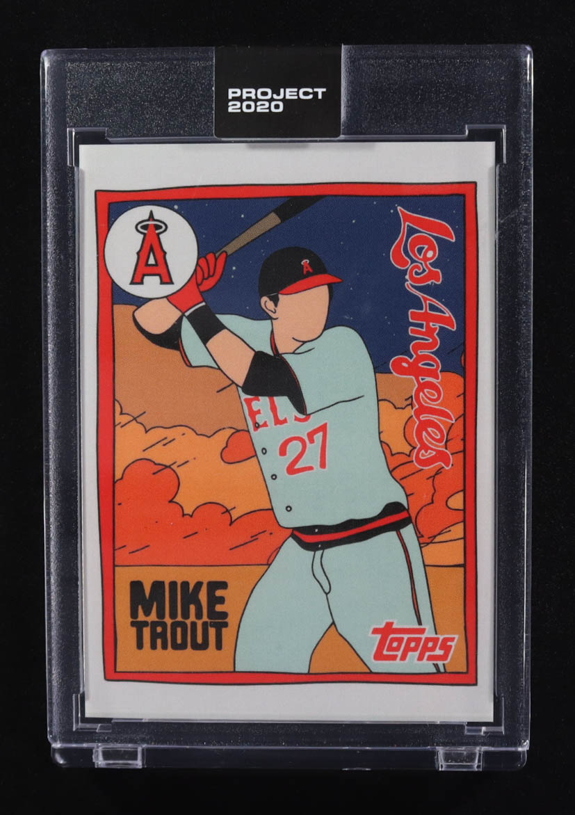 Mike Trout 2020 Topps Project 2020 #63 / Fucci at PristineAuction.com Mike Trout 2020 Topps Project 2020 #63 / Fucci at PristineAuction.com