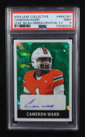 Cameron Ward 2024 Leaf Collective '48 Autograph Green Crystal #48ACW1 #1/1 RC (PSA 9) at PristineAuction.com