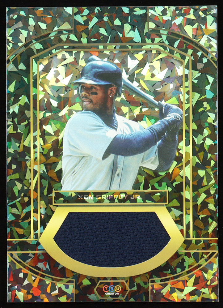 Ken Griffey Jr. 2024 TruSport Jumbo Trucreator Cracked Ice #15 #JC-KGJ JSY at PristineAuction.com Ken Griffey Jr. 2024 TruSport Jumbo Trucreator Cracked Ice #15 #JC-KGJ JSY at PristineAuction.com