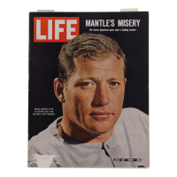 1965 Mickey Mantle Cover LIFE Magazine at PristineAuction.com