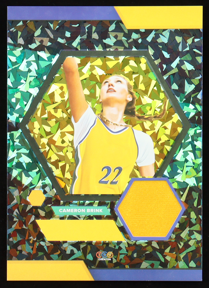 Cameron Brink 2024 TruSport Jumbo Trucreator Cracked Ice #21 #JC-CB JSY at PristineAuction.com Cameron Brink 2024 TruSport Jumbo Trucreator Cracked Ice #21 #JC-CB JSY at PristineAuction.com