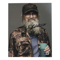 Si Robertson Signed "Duck Dynasty" 8x10 Photo Inscribed "JN 3:16 & 17" (Beckett) at PristineAuction.com