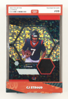 C.J. Stroud 2024 TruSport Jumbo Trucreator Cracked Ice #9 #JC-CS JSY at PristineAuction.com