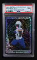 Ashton Jeanty 2024 Leaf Collective Promo '90 Leaf Shimmer Light Blue #90B1 RC (PSA 9) at PristineAuction.com