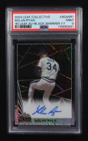 Nolan Ryan 2024 Leaf Collective '90 Leaf Autographs Shimmer Black #90ANR1 #1/1 (PSA 9) at PristineAuction.com