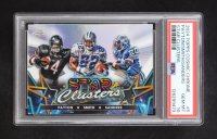 Walter Payton / Emmitt Smith / Barry Sanders 2024 Topps Cosmic Chrome Star Clusters #SCL-5 (PSA 10) at PristineAuction.com