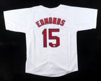 Jim Edmonds Signed Jersey Inscribed "06 WS Champs" (JSA) at PristineAuction.com
