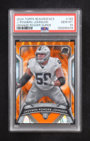 Jackson Powers-Johnson 2024 Topps Resurgence Orange Power Surge #149 RC #14/25 (PSA 10) at PristineAuction.com