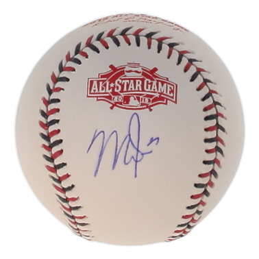 Mike Trout Signed 2015 All-Star Game Logo Baseball (MLB) at PristineAuction.com Mike Trout Signed 2015 All-Star Game Logo Baseball (MLB) at PristineAuction.com