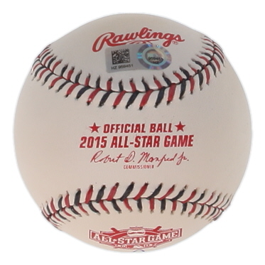 Mike Trout Signed 2015 All-Star Game Logo Baseball (MLB) at PristineAuction.com Mike Trout Signed 2015 All-Star Game Logo Baseball (MLB) at PristineAuction.com