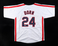Corbin Bernsen Signed "Major League" Jersey (JSA) at PristineAuction.com