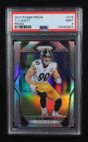 T.J. Watt 2017 Panini Prizm #216 RC (PSA 9) at PristineAuction.com