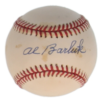 Al Barlick Signed ONL Baseball (PSA) at PristineAuction.com