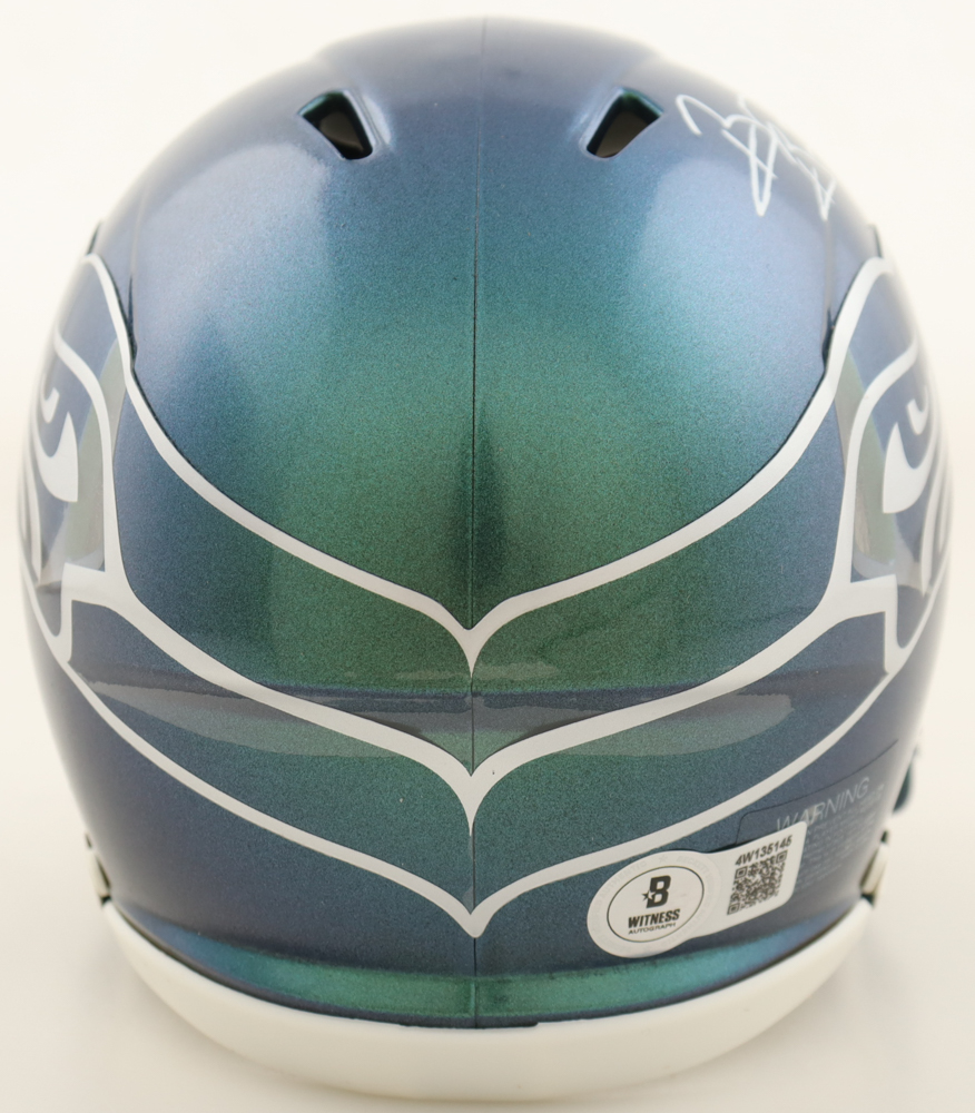 Brian Bosworth Signed Seahawks Rivalries Alternate Speed Mini Helmet (Beckett) at PristineAuction.com Brian Bosworth Signed Seahawks Rivalries Alternate Speed Mini Helmet (Beckett) at PristineAuction.com