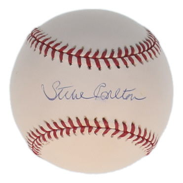 Steve Carlton Signed OML Baseball (MLB & TriStar) at PristineAuction.com Steve Carlton Signed OML Baseball (MLB & TriStar) at PristineAuction.com