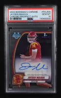 Jayden Maiava 2024 Bowman Chrome University Prospect Autographs #PAJMA RC (PSA 10) at PristineAuction.com