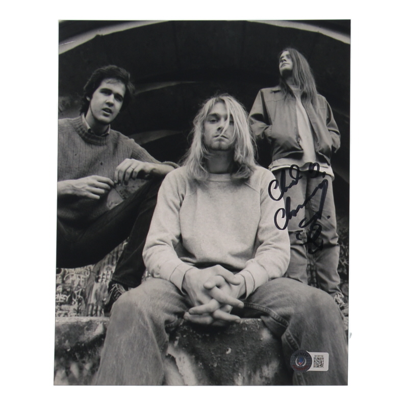 Chad Channing Signed "Nirvana" 8x10 Photo (Beckett) at PristineAuction.com Chad Channing Signed "Nirvana" 8x10 Photo (Beckett) at PristineAuction.com