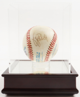 George Brett Signed OAL Baseball with Display Case (PSA) at PristineAuction.com