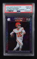 Patrick Mahomes II 2024 Leaf Collective '89 Pro Set Shimmer Purple #89B134 #1/1 (PSA 8) at PristineAuction.com