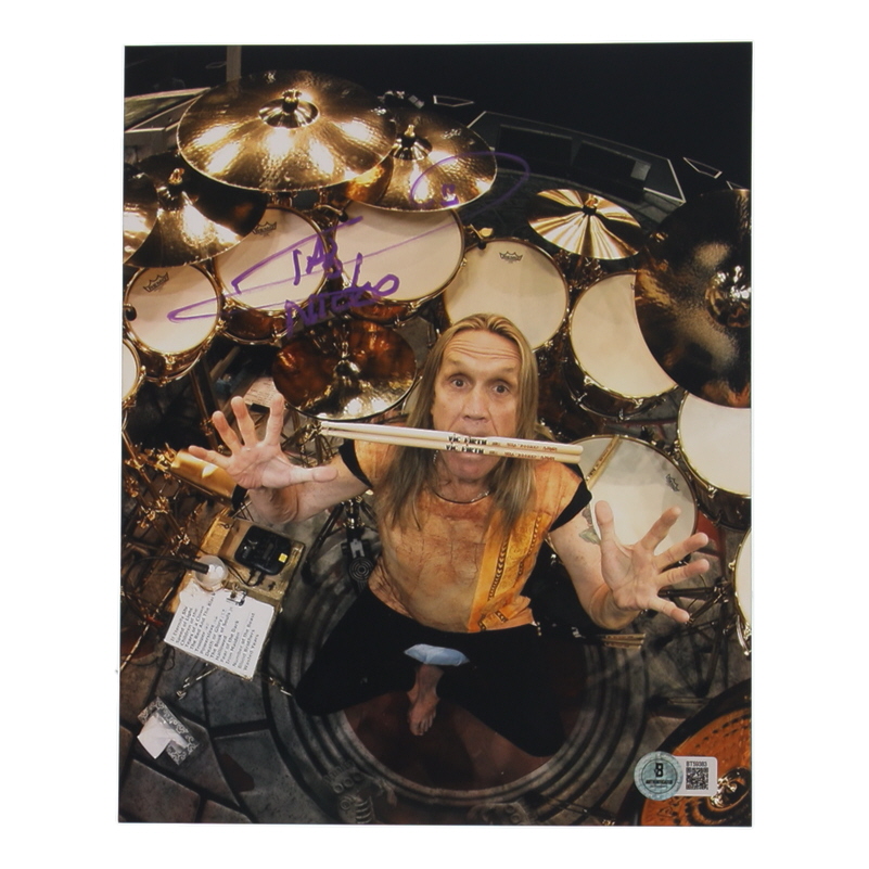 Nicko McBrain Signed 8x10 Photo (Beckett) at PristineAuction.com Nicko McBrain Signed 8x10 Photo (Beckett) at PristineAuction.com
