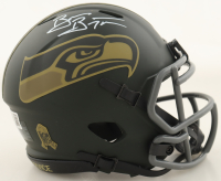 Brian Bosworth Signed Seahawks Salute to Service Alternate Speed Mini Helmet (Beckett) at PristineAuction.com