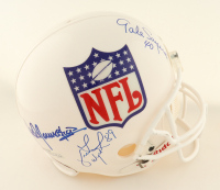 Gale Sayers, Jack Youngblood & Frank Wycheck Signed NFL Shield Logo Full-Size Helmet (PSA) at PristineAuction.com
