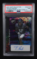 Travis Hunter 2024 Leaf Collective '00 Press Pass Autographs Shimmer Black #20ATH3 #1/1 RC (PSA 9) at PristineAuction.com