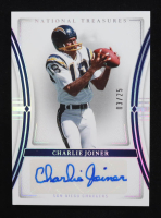 Charlie Joiner 2023 Panini National Treasures Signatures Holo Silver #52 #03/25 at PristineAuction.com