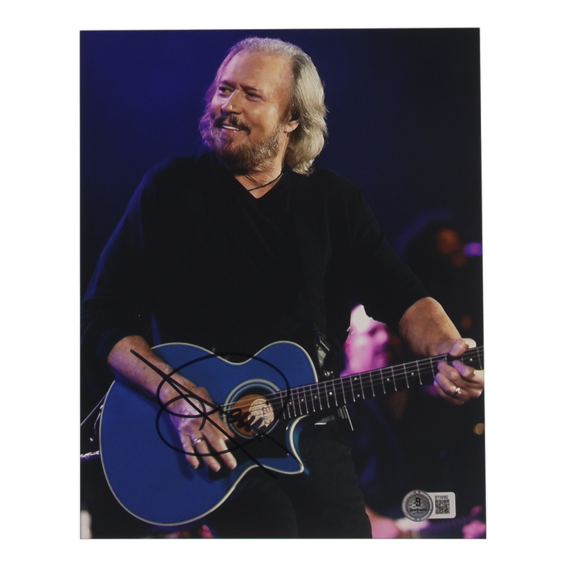 Barry Gibb Signed 8x10 Photo (Beckett) at PristineAuction.com Barry Gibb Signed 8x10 Photo (Beckett) at PristineAuction.com
