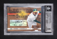 Dennis Eckersley 2003 Donruss Signature Series Legend of Summer Notations Autographs #11A #188/250 (BGS 8) at PristineAuction.com