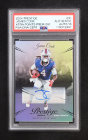 James Cook 2024 Prestige Xtra Points Signatures Premium #31 (PSA | Auto Grade PSA 10) at PristineAuction.com
