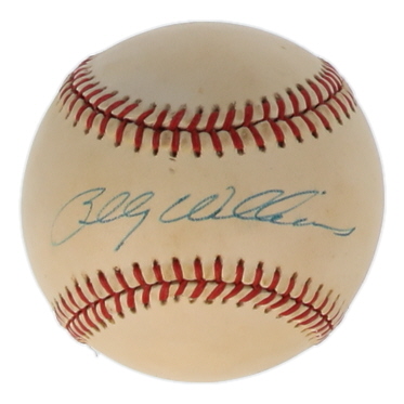 Billy Williams Signed ONL Baseball (PSA) at PristineAuction.com Billy Williams Signed ONL Baseball (PSA) at PristineAuction.com