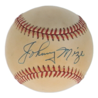 Johnny Mize Signed ONL Baseball (PSA) at PristineAuction.com