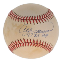 Andre Dawson Signed ONL Baseball Inscribed "87 NL MVP" (Steiner) at PristineAuction.com